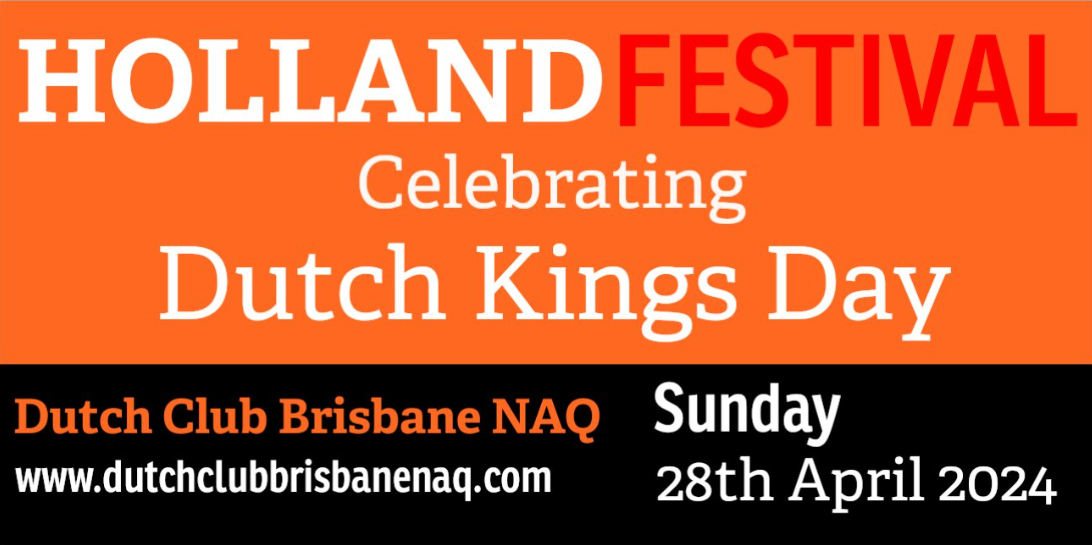 Dutch Kings Day and Holland Festival April 28-2024 
